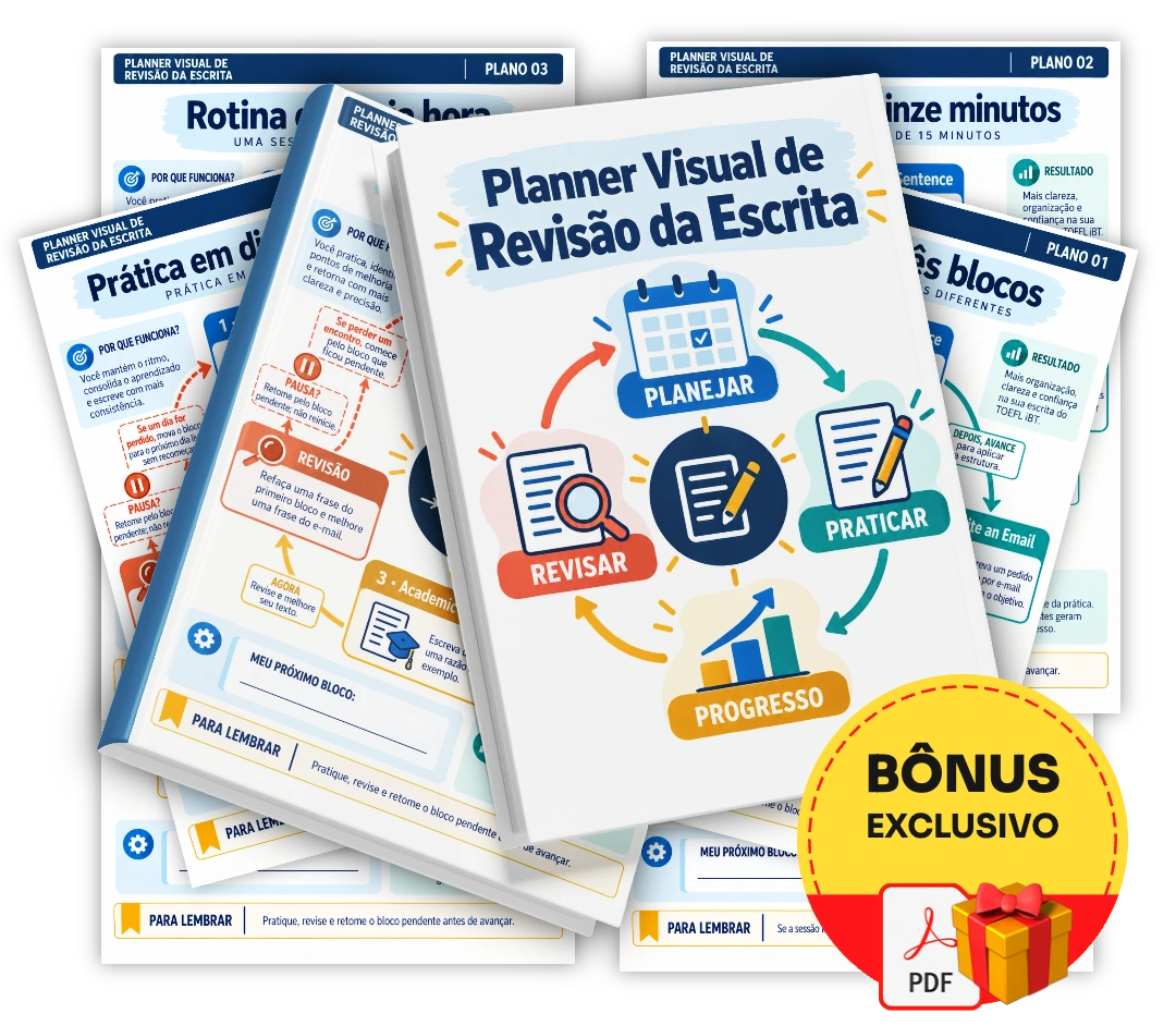 Planner Visual de Revisão da Escrita